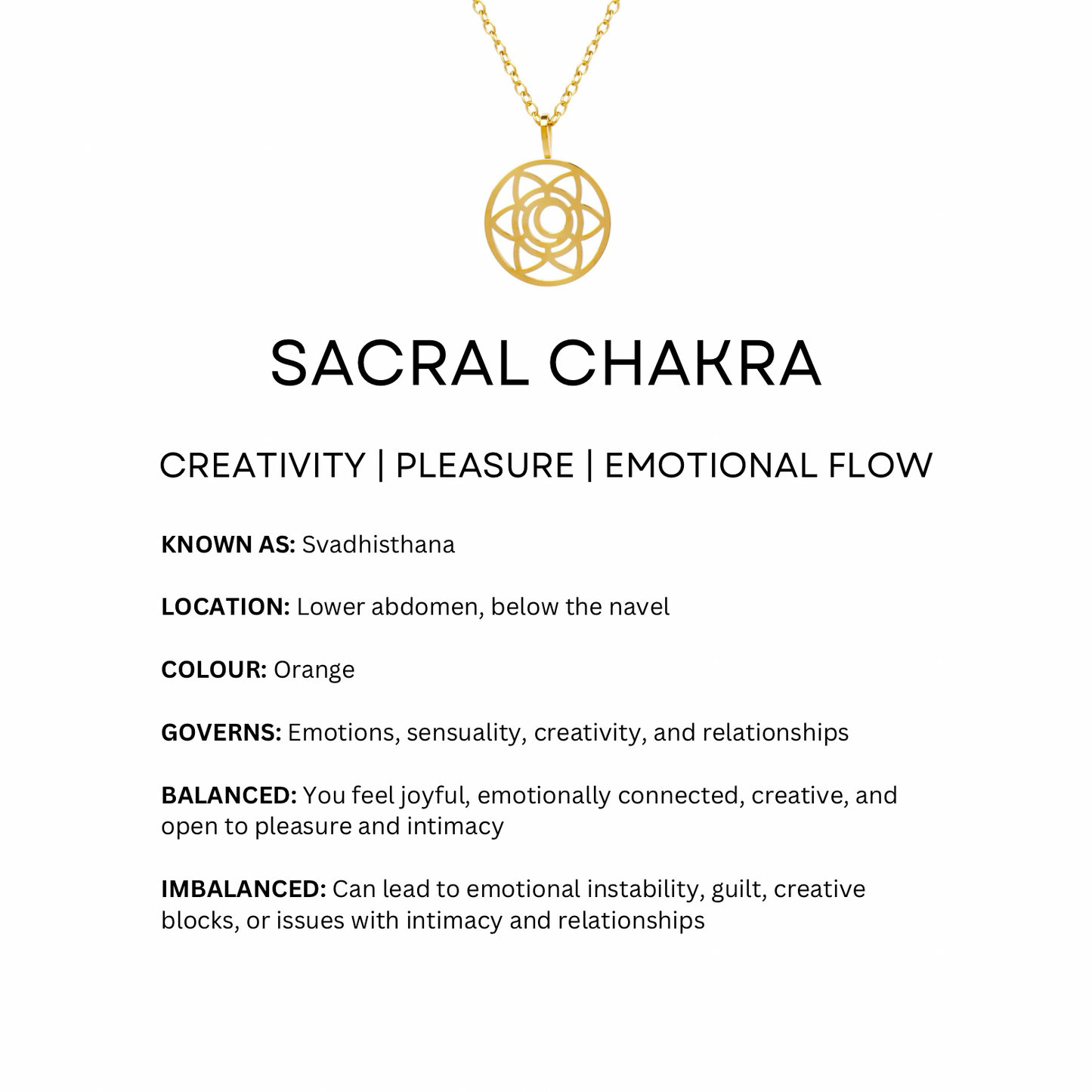 SACRAL CHAKRA