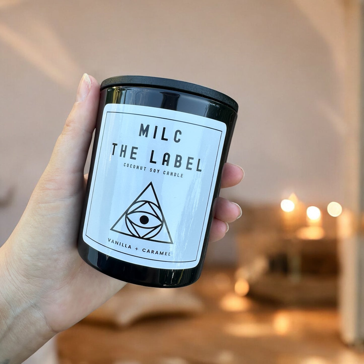 VANILLA + CARAMEL CANDLE