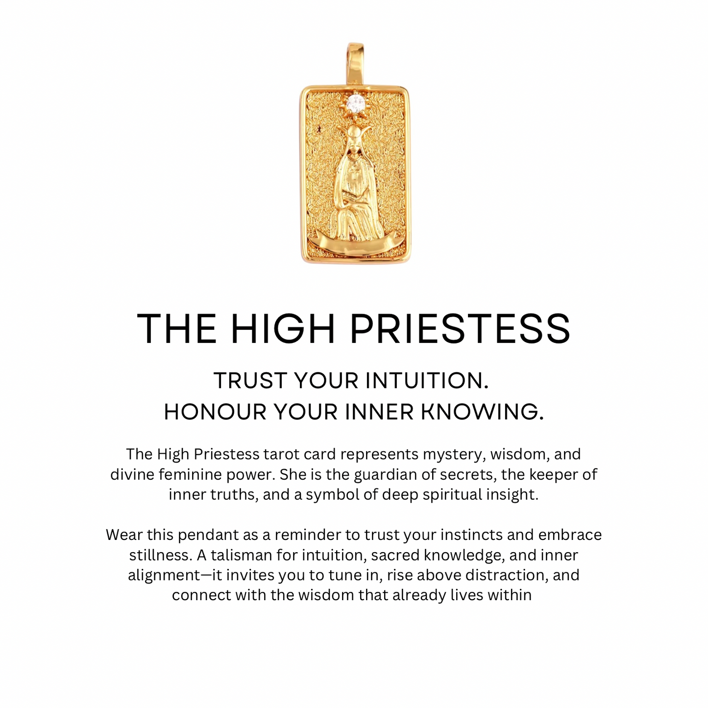 THE HIGH PRIESTESS