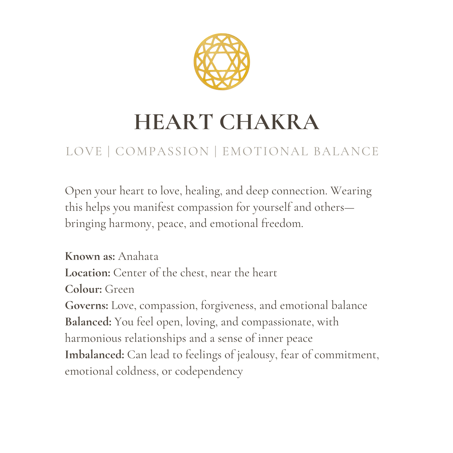 HEART CHAKRA