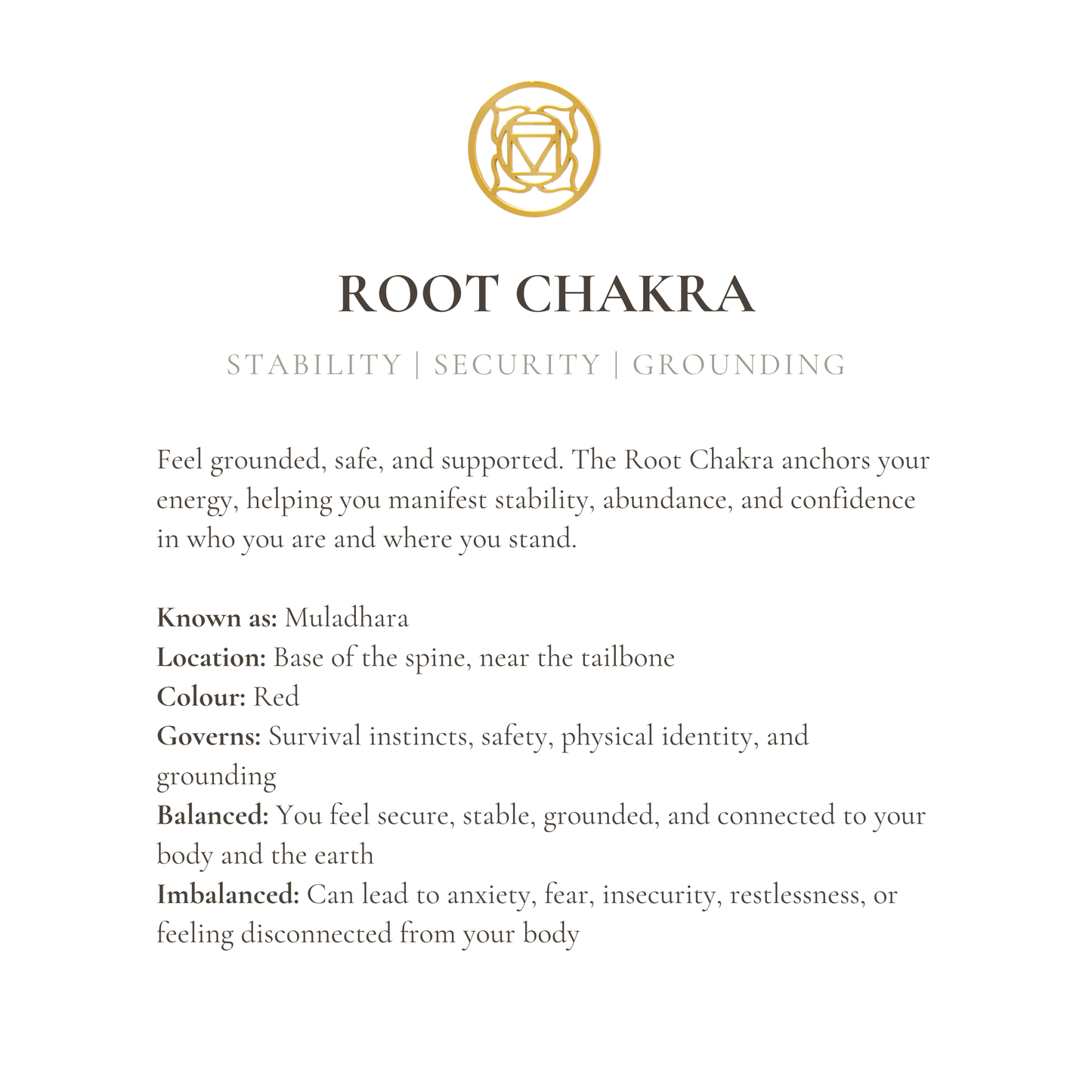 ROOT CHAKRA