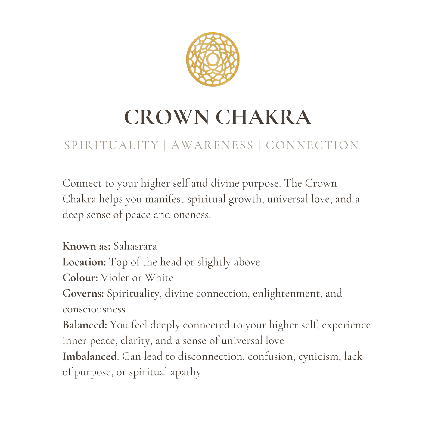 CROWN CHAKRA