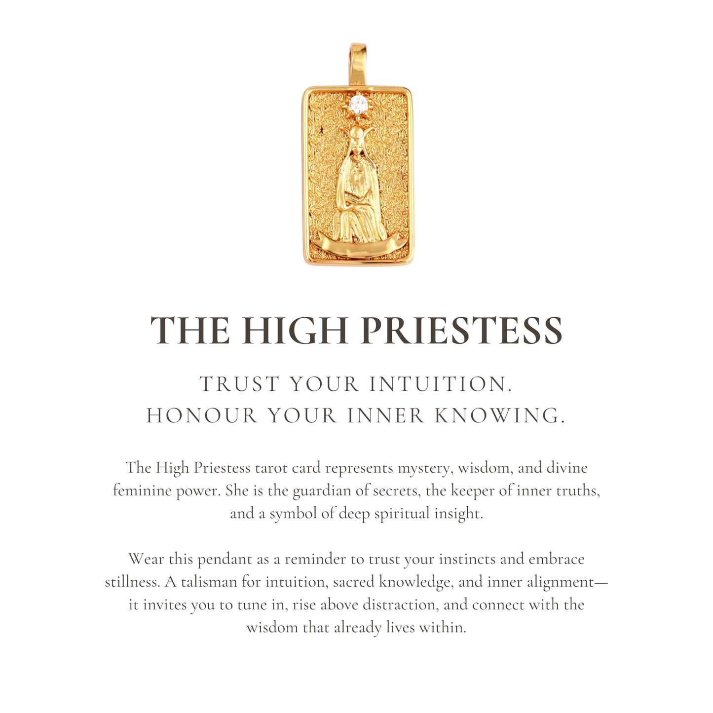 THE HIGH PRIESTESS